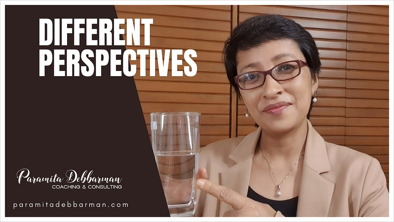Paramita Debbarman: Blog - Glass half full or glass half empty - different perspectives